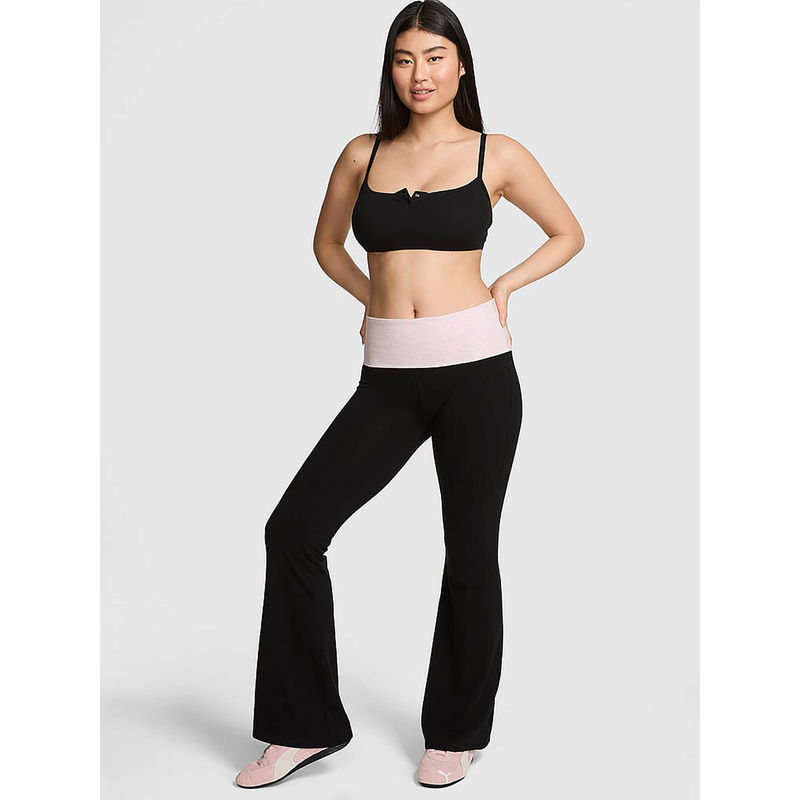 Victoria's Secret Black Modal Regular Sports Leggings (XL)