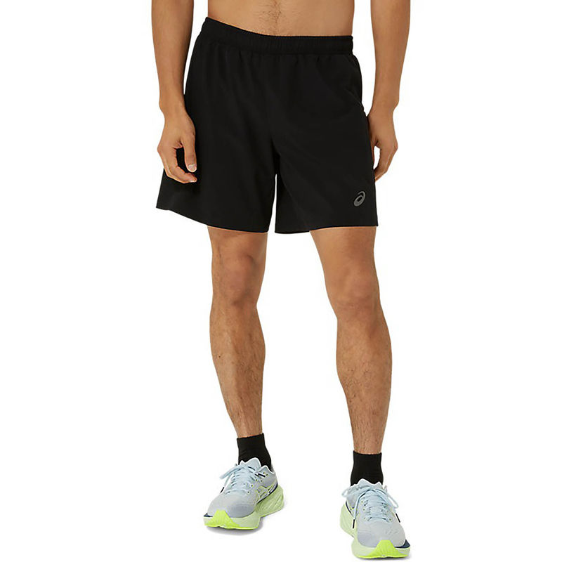 ASICS Black Polyester Regular Shorts (S)