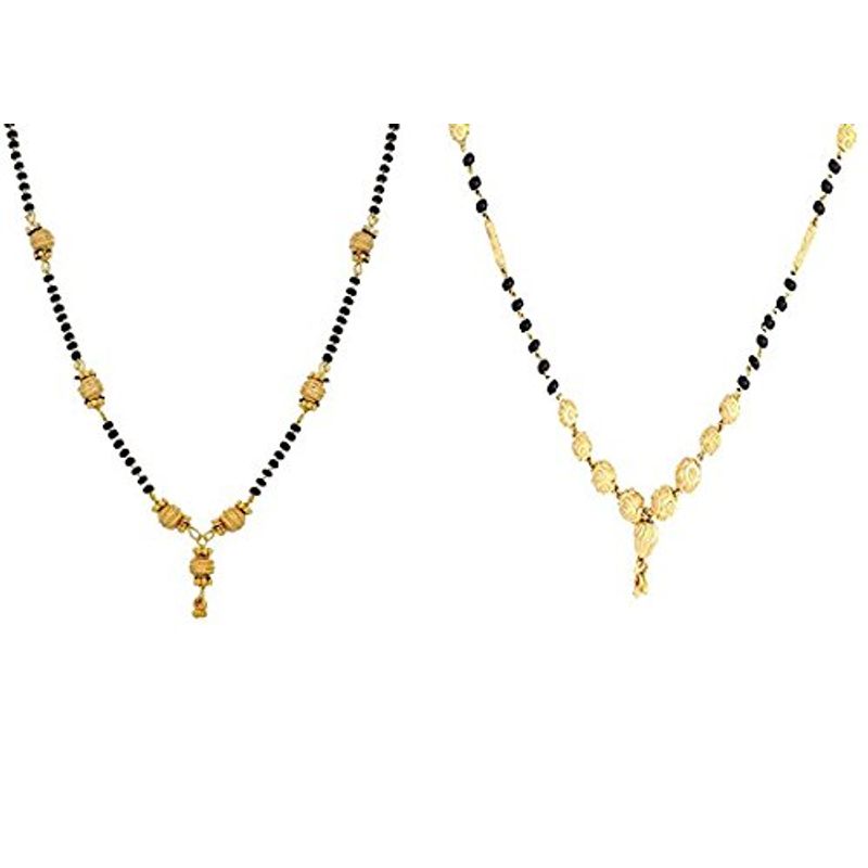 Youbella Jewellery Gold Plated Combo Of 2 Mangalsutra Necklace Set Buy Youbella Jewellery Gold Plated Combo Of 2 Mangalsutra Necklace Set Online At Best Price In India Nykaa Buy long & short mangalsutra, mangalsutra pendant etc. nykaa