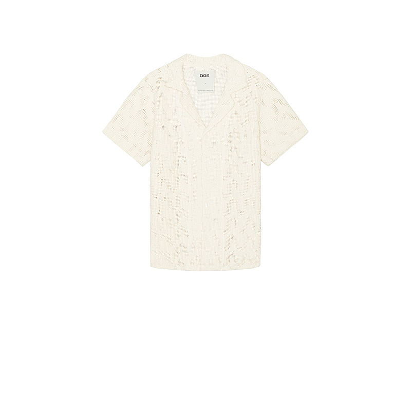 OAS Atlas Cuba Crochet Shirt (M)