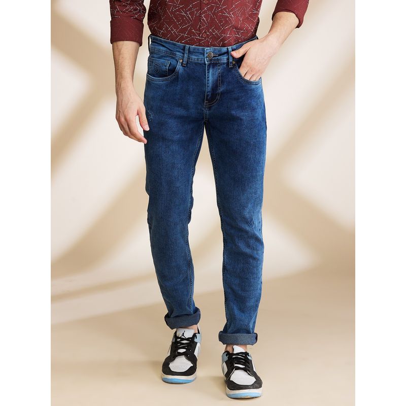 Being Human Mens Bottom Denim Mid Tone Jeans (30)