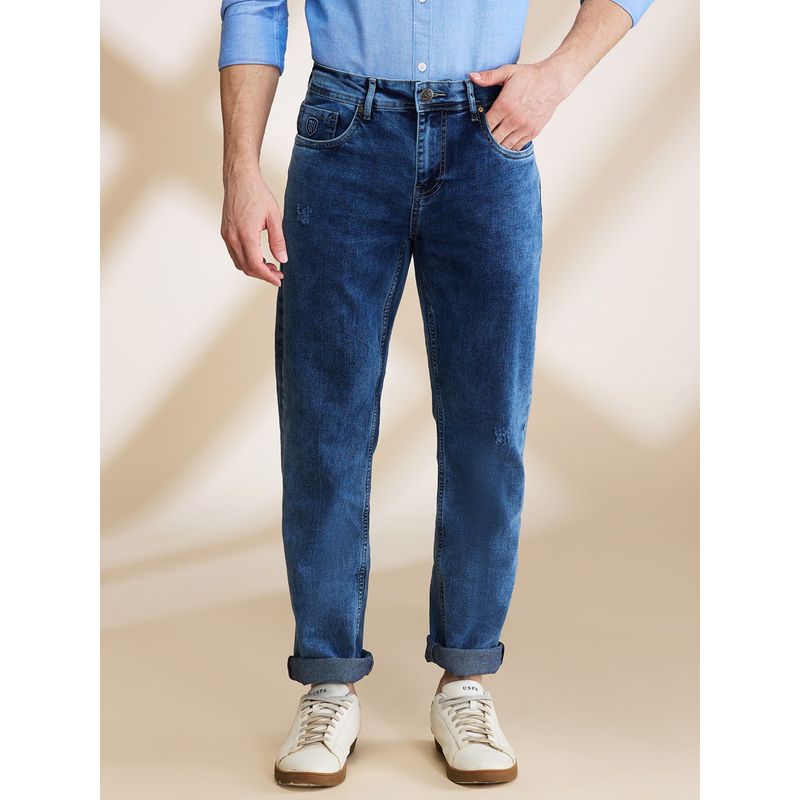 Being Human Mens Bottom Denim Mid Tone Jeans (36)