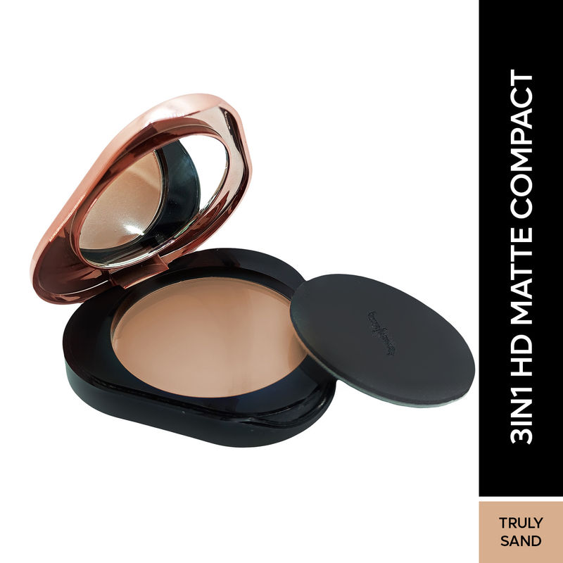Faces Canada 3 In 1 HD Matte Compact - Truly Sand