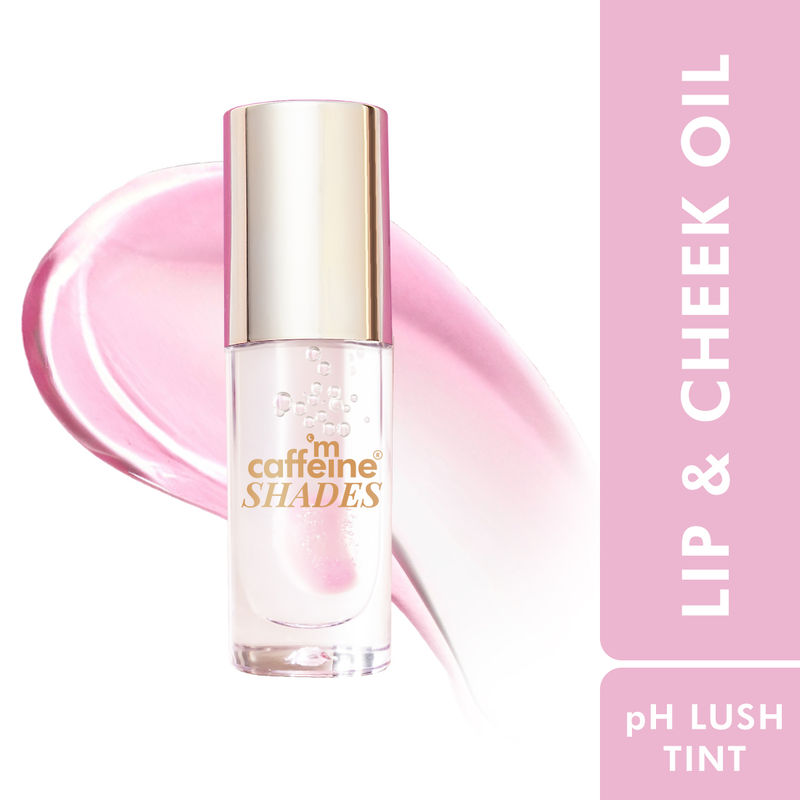 Mcaffeine Shades PH Lush Lip & Cheek Color Changing Tint Hydrates, Plumps, Non-Sticky Tint Shift