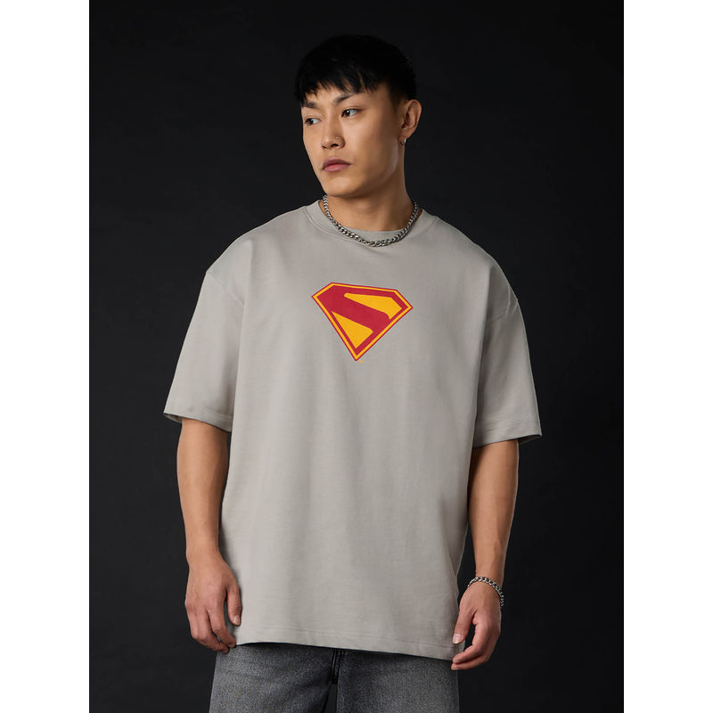 The Souled Store Men Grey Character T-Shirt (XXS)