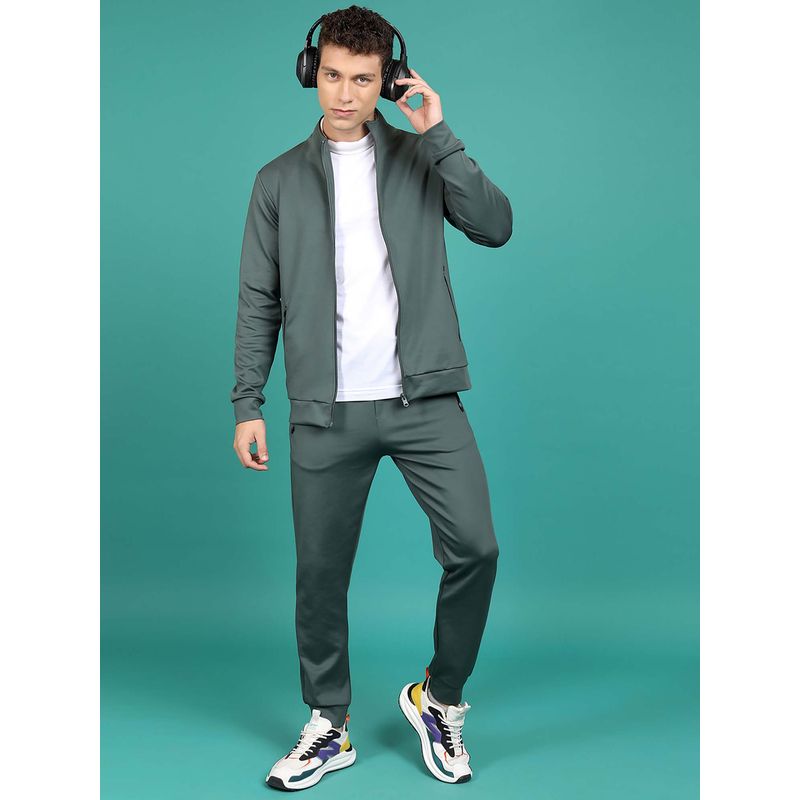 HIGHLANDER Green Jacket with Joggers (Set of 2) (M)