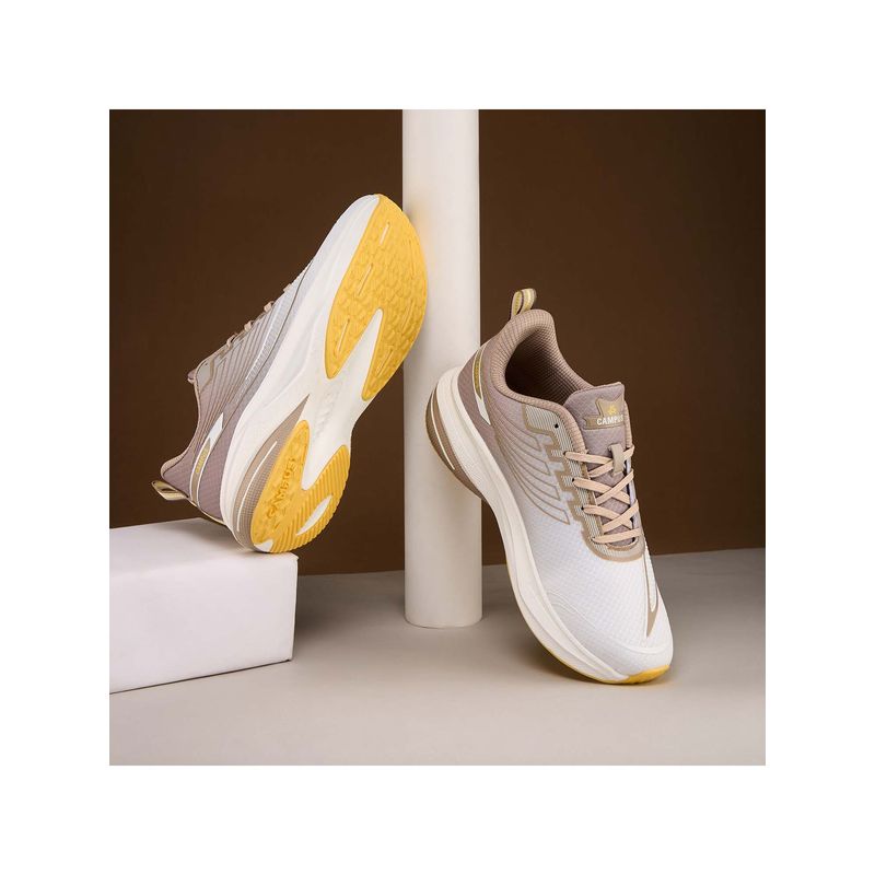 Campus DRIVO Men Beige Running Shoes (UK 7)
