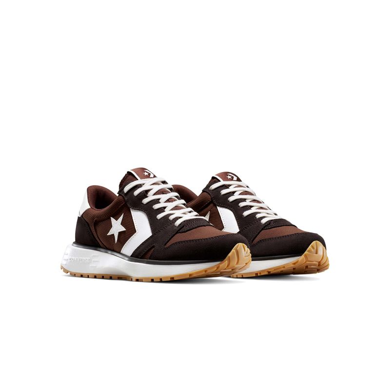Converse Unisex Omni Trainer Low Top Brown Sneakers (UK 6)