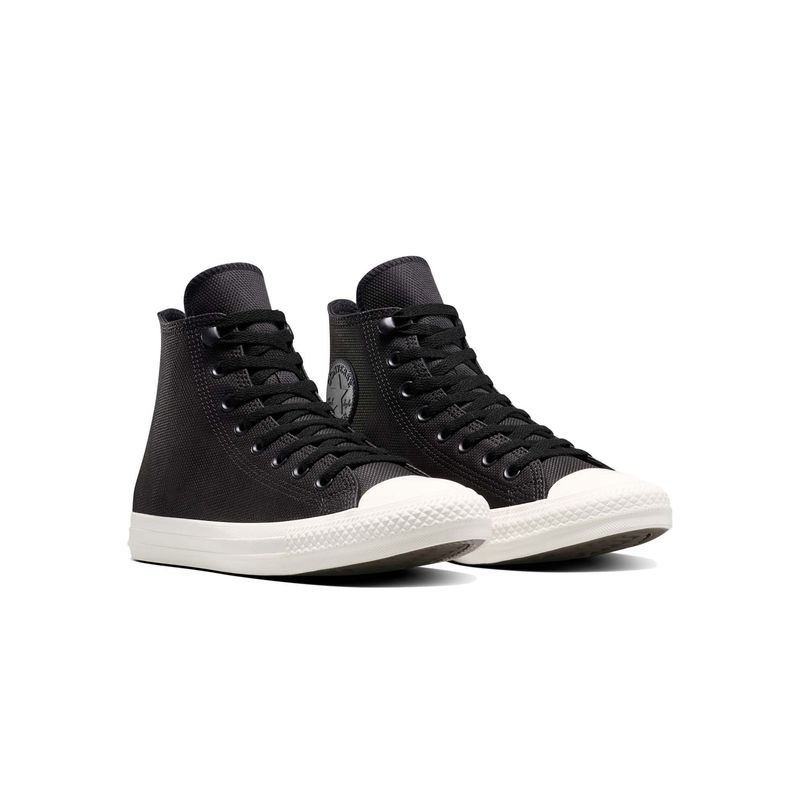 Converse Unisex Chuck Taylor All Star Tec Tuff High Top Black Sneakers (UK 9)