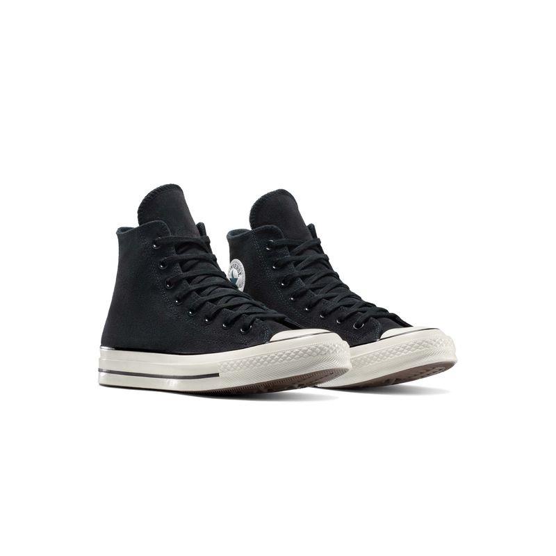 Converse Unisex Chuck 70 High Top Black Sneakers (UK 6)