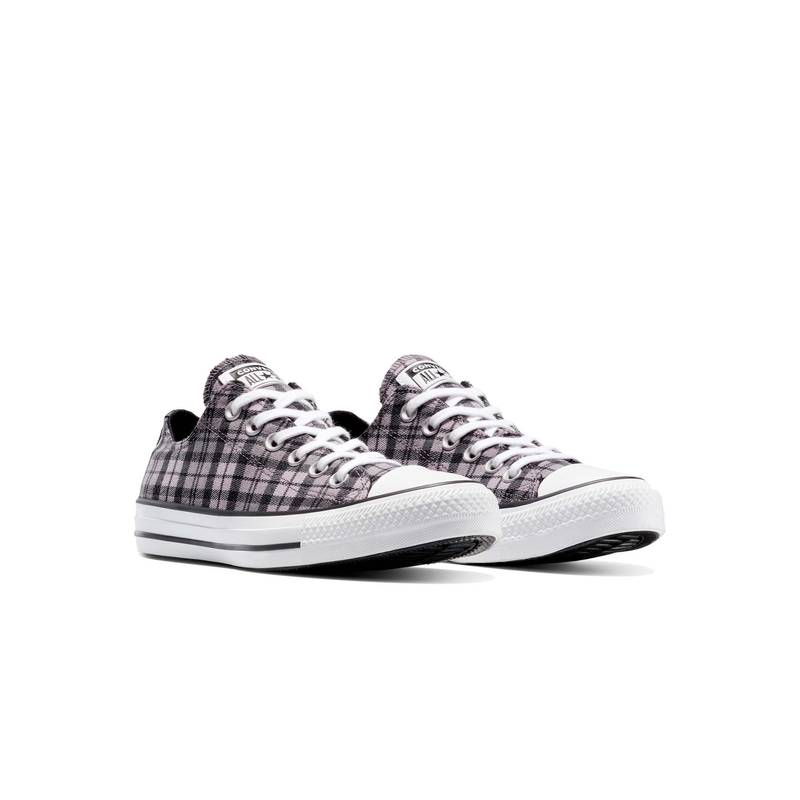 Converse Unisex Chuck Taylor All Star Plaid Low Top Sneakers (UK 3)