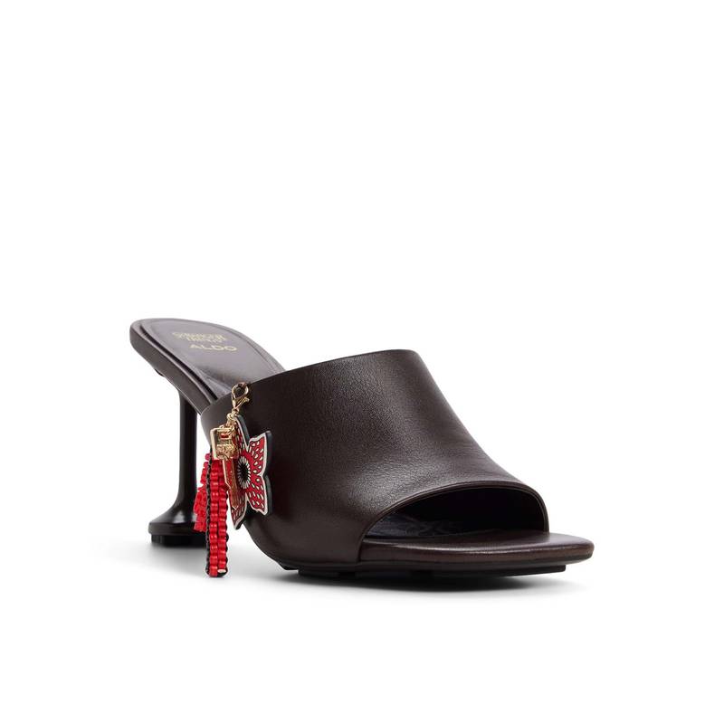 Aldo DEMOGORGON Womens Brown Sandal Heels (UK 8)