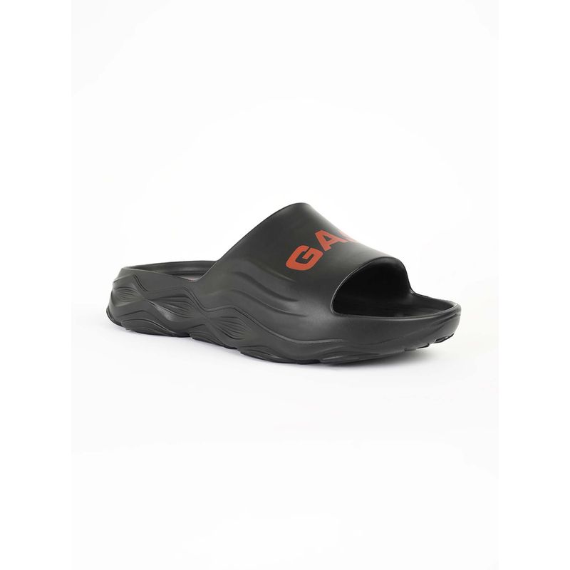 GAS Men Sand Scape Black Sliders (EURO 43)