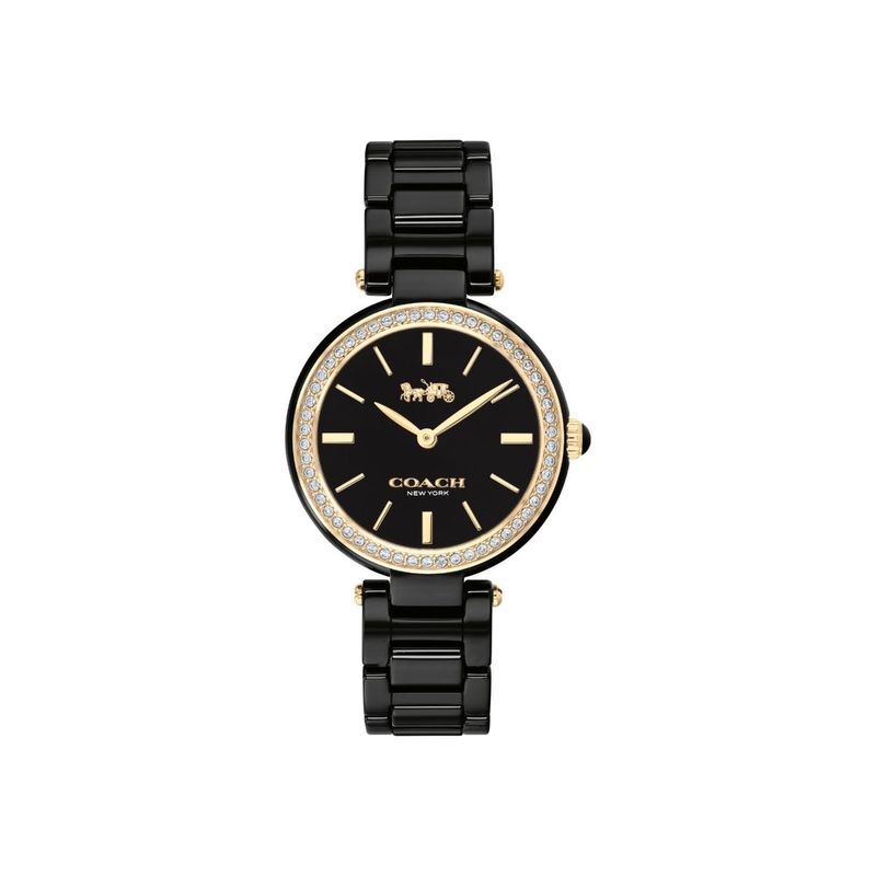 Coach Watches Park Black Stainless Steel Ladies Watch Co14503453w Buy