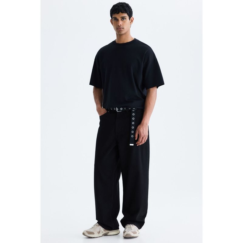 H&M Men Black Baggy Jeans (28/30)
