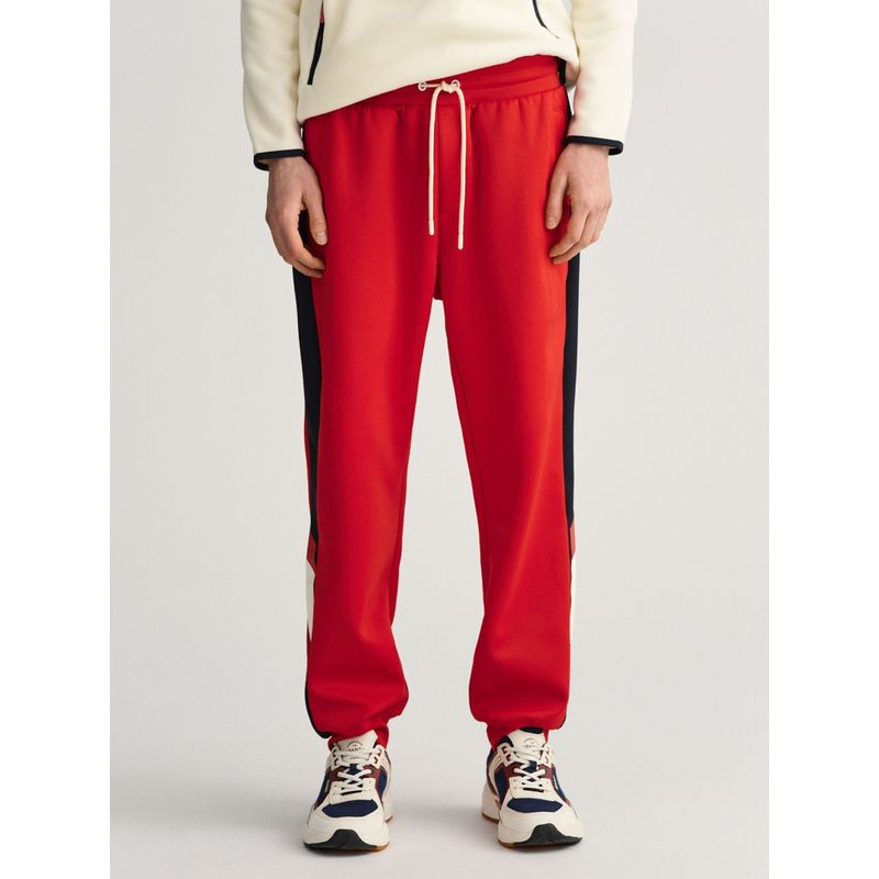 GANT Men Navy Blue Solid Relaxed Fit Jogger (32)