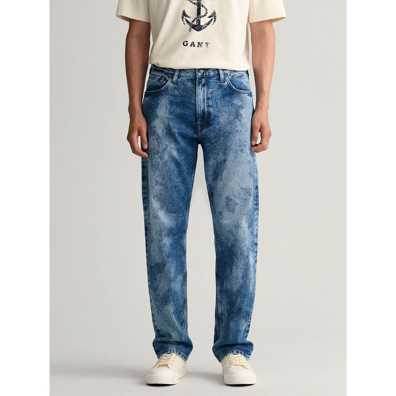 GANT Mens Blue Bleach Jeans (30)