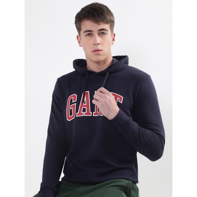 GANT Men Cotton Hooded Sweatshirt (S)