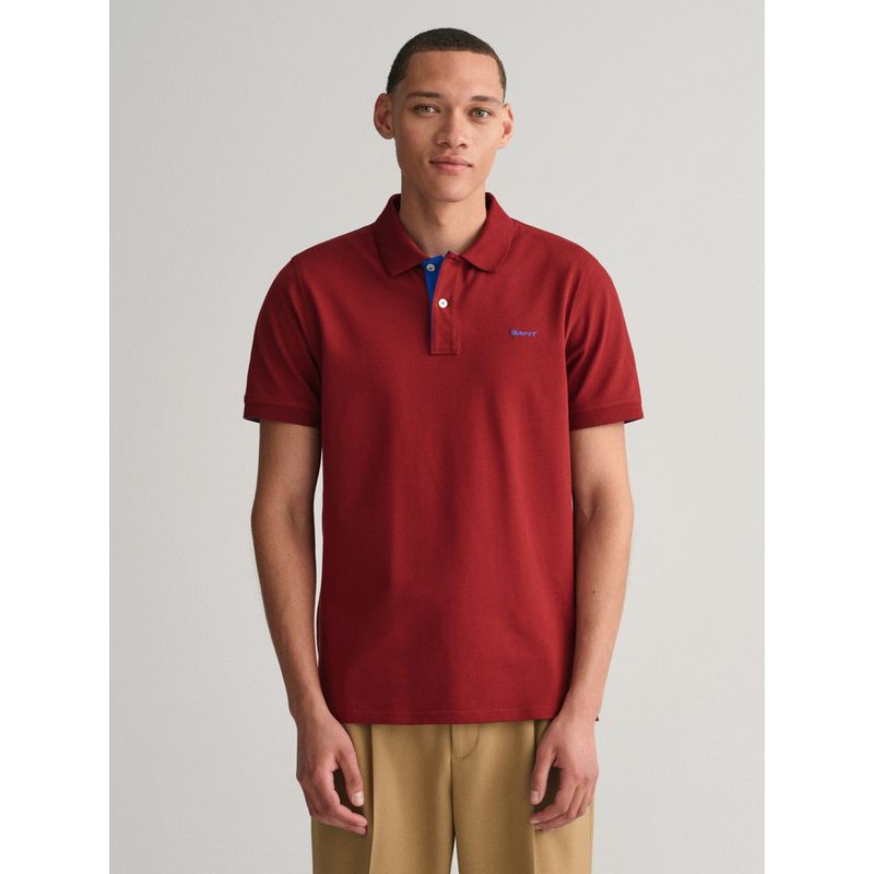 GANT Polo Collar Short Sleeves T-Shirt (S)