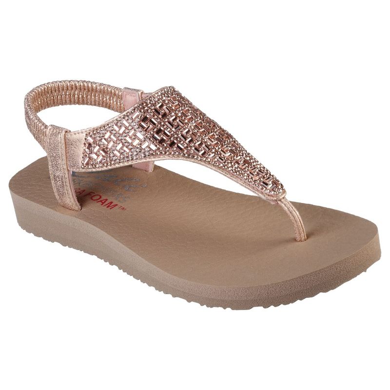 Rose gold skechers flip flops new arrivals