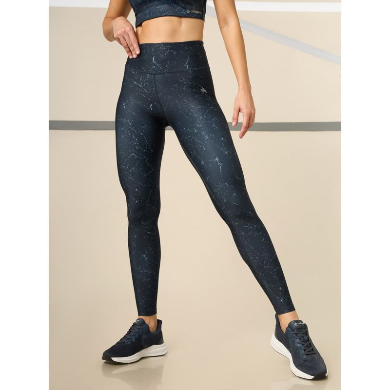 Cultsport Absolute Fit Marble Print Polyester Tights (L)