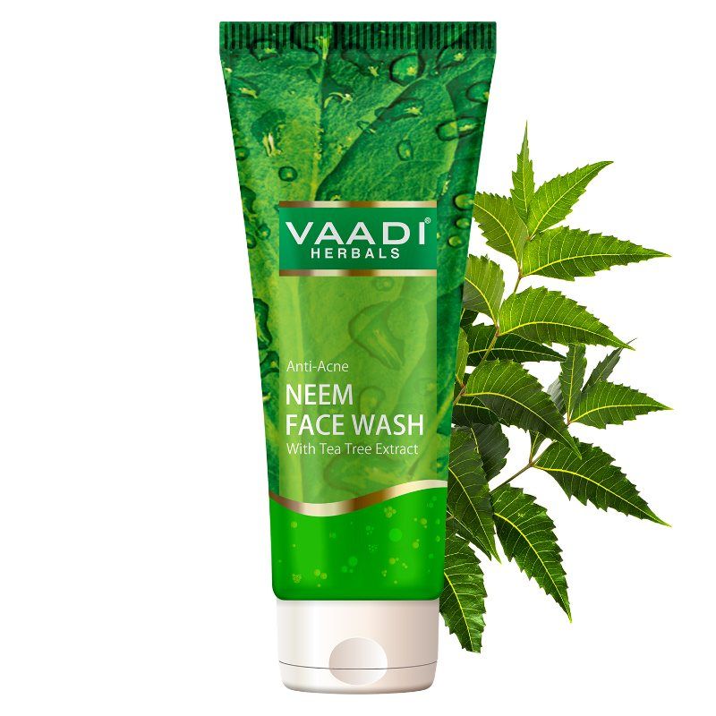 Vaadi Herbals Anti-Acne Neem Face Wash With Tea Tree Extract