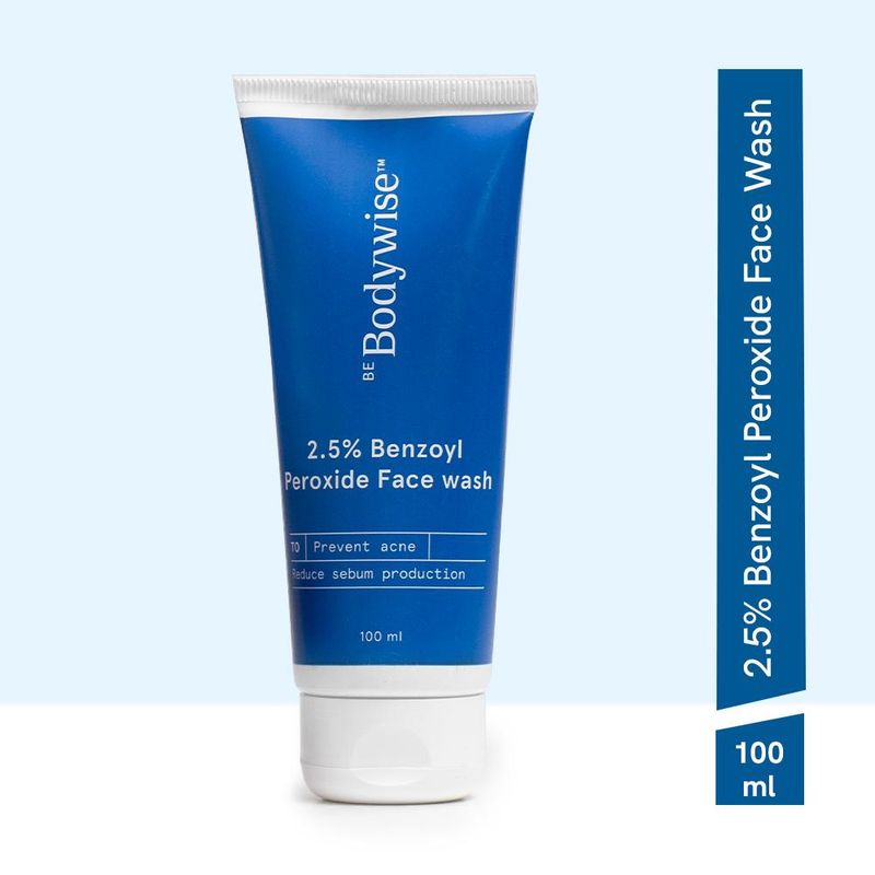 Buy Be Bodywise 2.5% Benzoyl Peroxide Face Wash - For Preventing Acne ...
