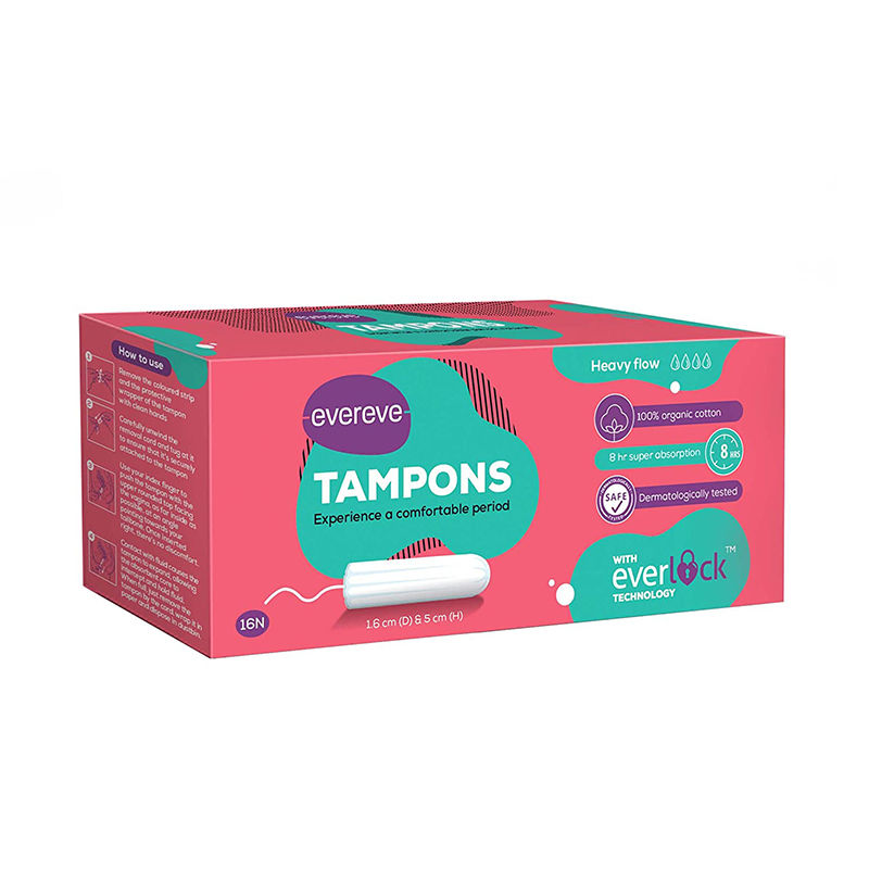 EverEve Tampons For Heavy Menstrual Flow