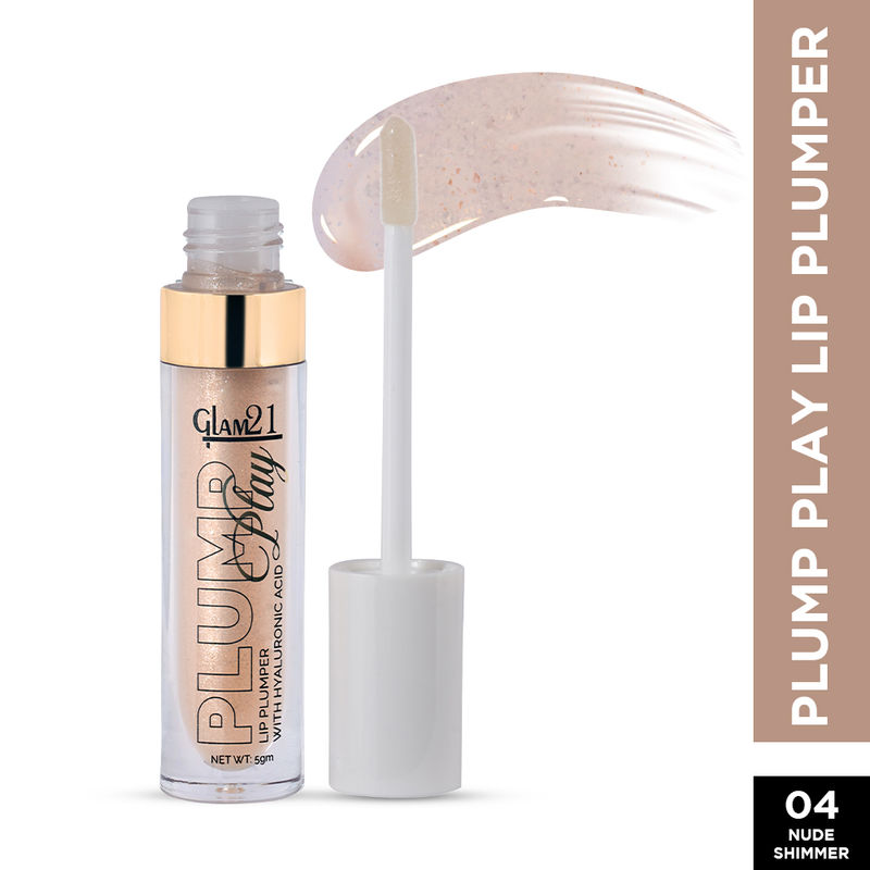 GLAM21 Plump Play Lip Plumper - Nude Shimmer -04