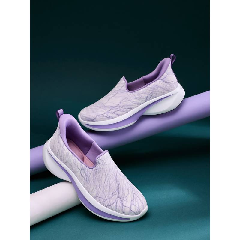 Campus Womens GRASP Purple Sports Walking Shoes (UK 6)