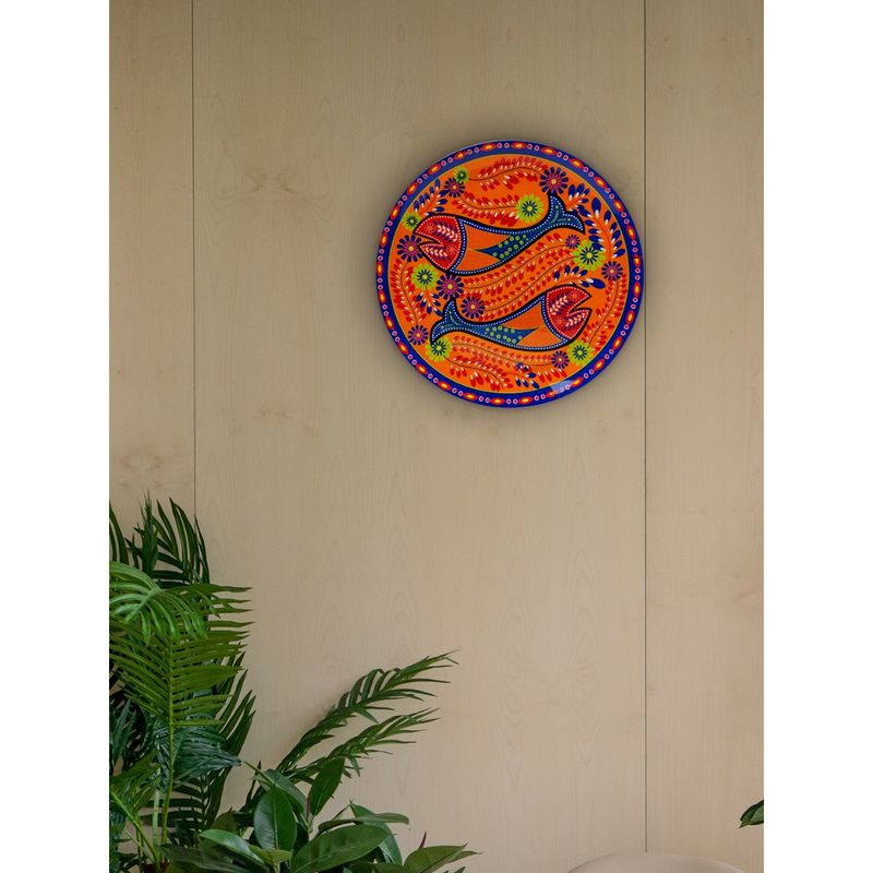 KOLOROBIA Truck Art Decorative Wall Plate 8 Inch