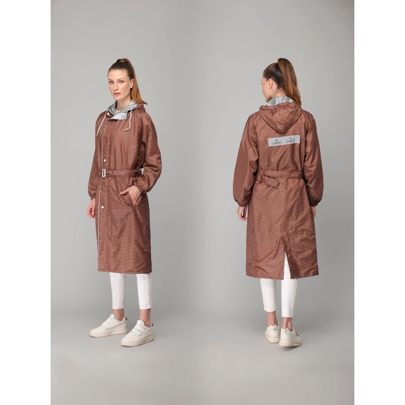 The Clownfish Raincoats Reversible Double Layer Brilliant Pro Series- Brown (Set of 2) (XL)