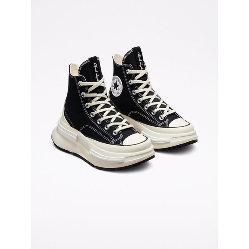 Converse Run Star Legacy CX Future Comfort Unisex High Top Black Sneakers (UK 4)