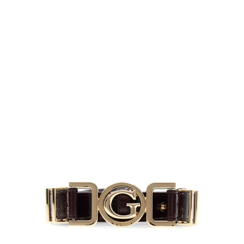 Guess Wine Polyester Solid Women Casual Belt (S)
