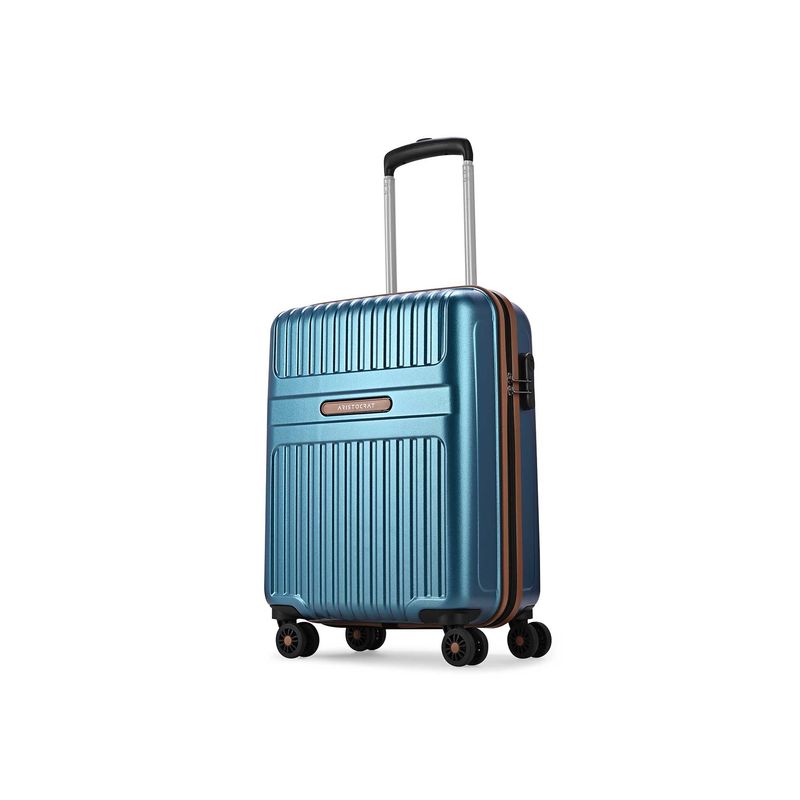 Aristocrat Atlas Teal Combination Lock Hard Check In Trolley Bag (L)