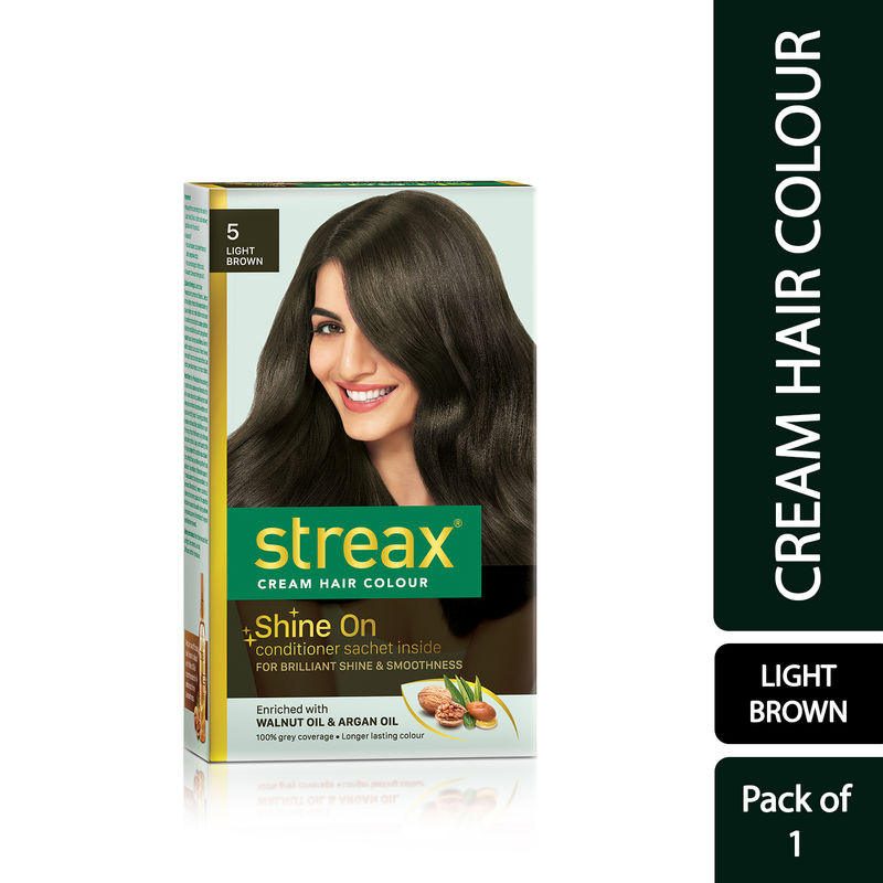 Streax Hair Colour - Light Brown 5