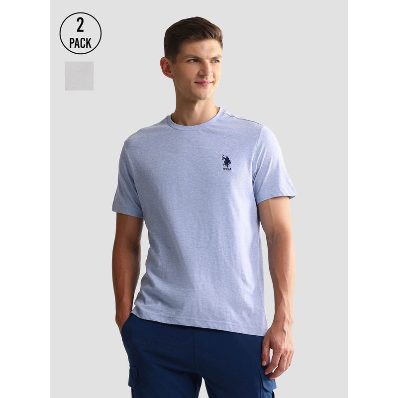 U.S. POLO ASSN. Tonal Logo Cotton 1633 Lounge T-Shirt (Pack of 2) (XL)