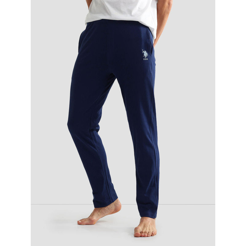 U.S. POLO ASSN. All Over Stripe Oelp4 Lounge Track Pants (M)