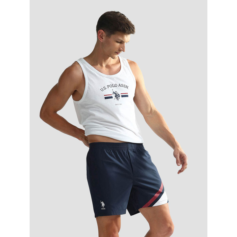 U.S. POLO ASSN. Mid Rise Solid Oex06 Shorts (M)