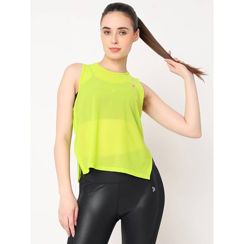 BODD ACTIVE Neon Overlapping Tank Top (2XL)