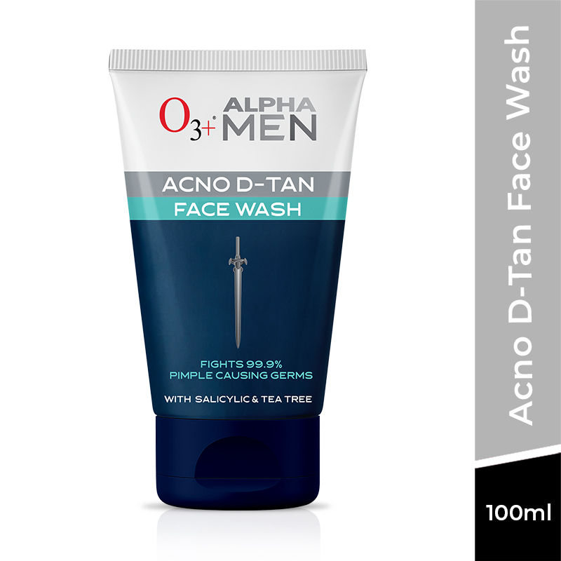 O3+ Alpha Men Acne Dtan Face Wash For De Tan