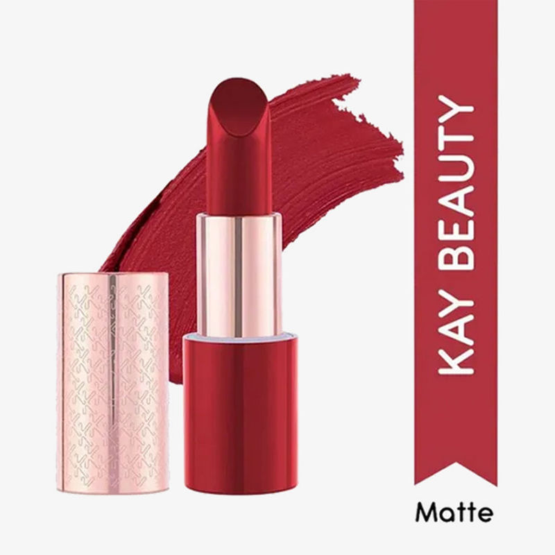 Kay Beauty Matte Lipstick-Action