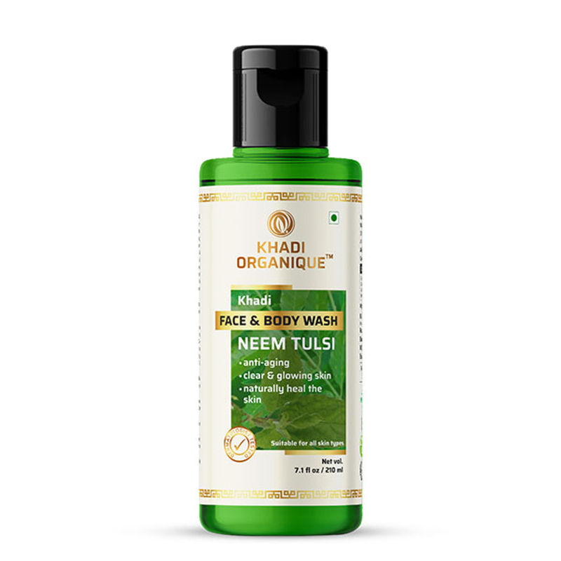 Buy Khadi Organique Neem Tulsi Face & Body Wash Online