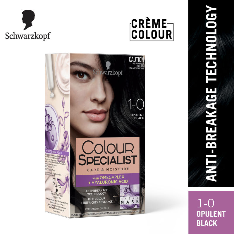 Schwarzkopf Colour Specialist Permanent Hair Colour - 1.0 Opulent Black