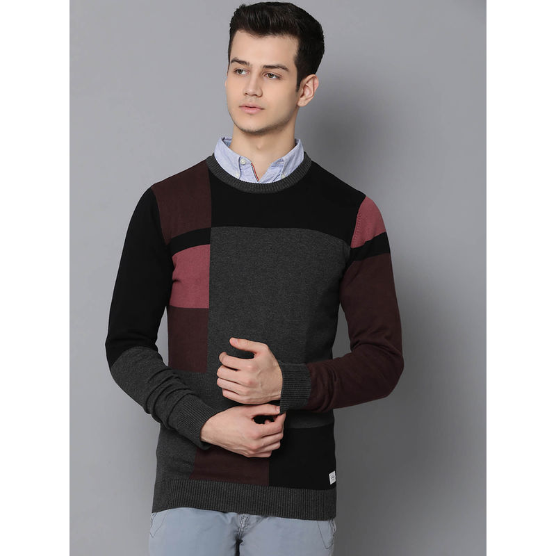 LINDBERGH Multi-Color Colorblock Sweatshirt (2XL)
