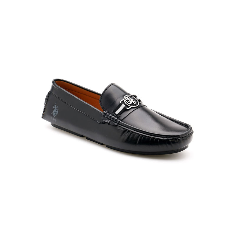 U.S. POLO ASSN. Men FRITOF 3.0 Black Loafers (UK 11)