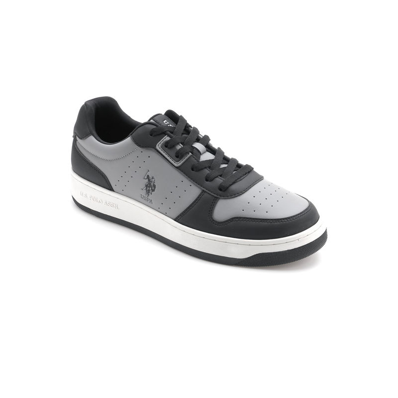 U.S. POLO ASSN. Men OAKLEY 2.0 Black Sneakers (UK 10)