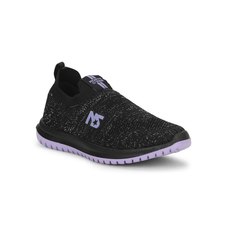 North Star Casual Black Sneakers for Women (UK 6)