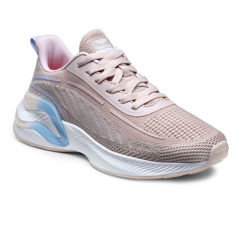 Red Tape Women's Textured Pink Walking Shoes (UK 3)