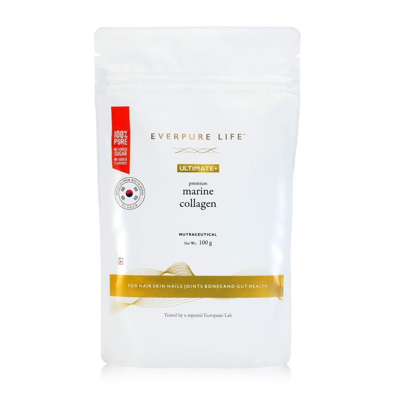 Everpure Life Ultimate Hydrolysed Pure Type I & 3 Marine Collagen -Skin, Hair, Nails, Joints & Bones